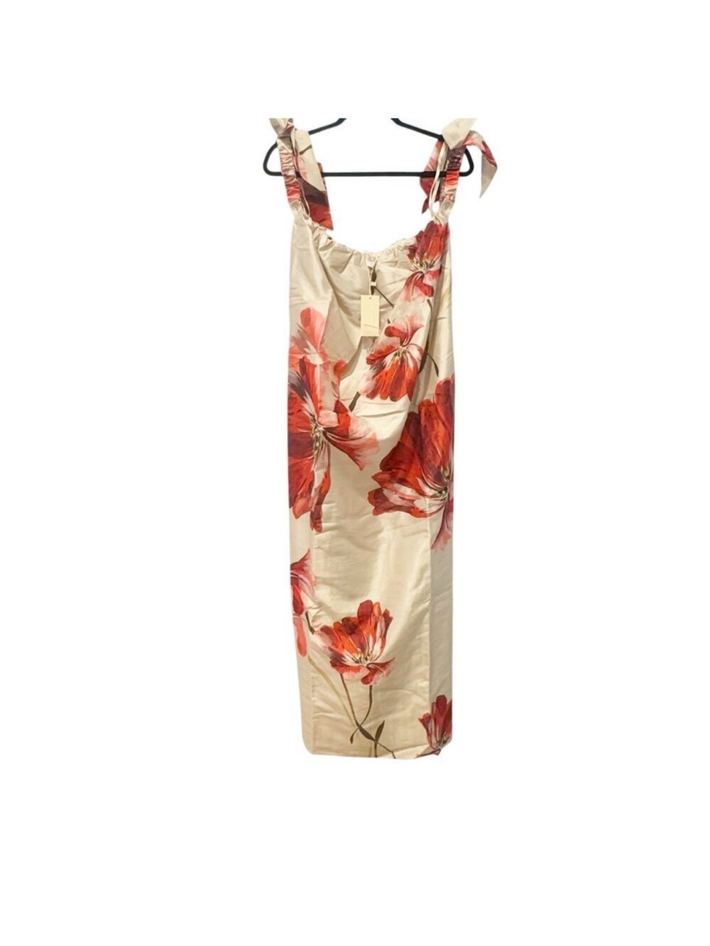 NWT Hutch Anthropologie Iris Off-The-Shoulder Maxi Dress Sz L - Picture 10 of 16